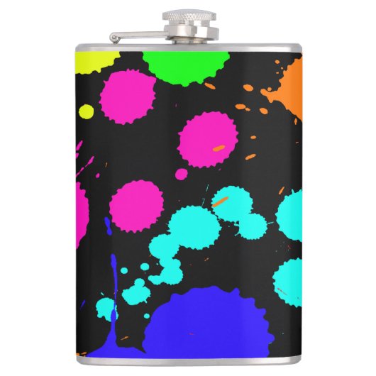 Flasque enveloppée de vinyle de 237 ml. (Devant)