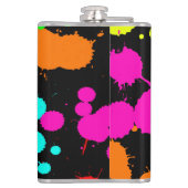 Flasque enveloppée de vinyle de 237 ml. (Dos)