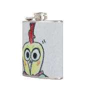 Flasque enveloppée de vinyle de poulet (Gauche)