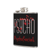 Flasque enveloppée de vinyle Psycho (Gauche)