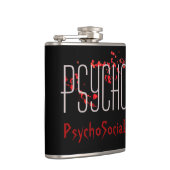 Flasque enveloppée de vinyle Psycho (Droite)