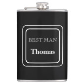 Flasque Enveloppée de Vinyle -Témoignage (Devant)