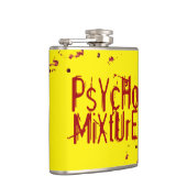 Flasque enveloppée vinyle jaune Psycho Mixture (Droite)