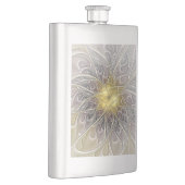 Flasque Épanouissement avec fleur fractale abstraite moder (Droite)