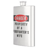 Flasque Épouse de sapeur-pompier (Gauche)