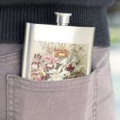 Flasque ErnstHaeckel Vintage Botanical Orchid Illustration (En situation)