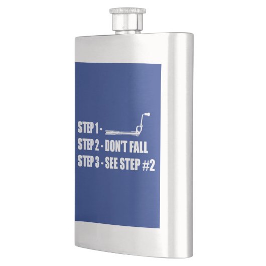 Flasque Escalade des glaces - Ne tombez pas (Gauche)