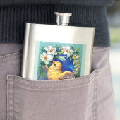 Flasque Est Tombé Un Bon Poussin De Pâques (En situation)