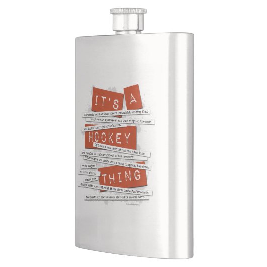 Flasque Étang de hockey (Gauche)