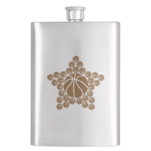 Flasque Étoile de basket (devant)