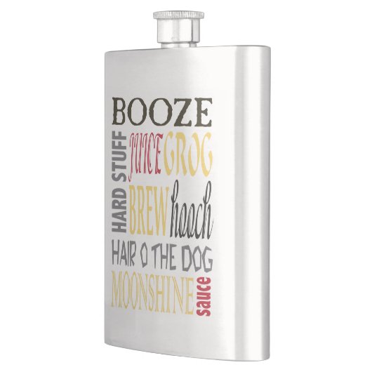 Flasque Euphémismes potables d'alcool drôle (Gauche)