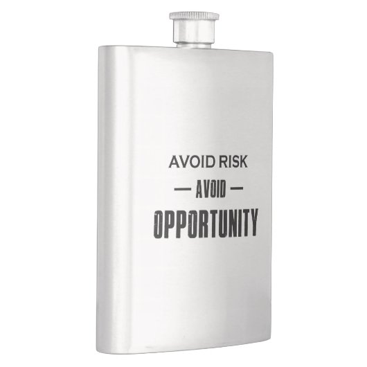 Flasque Éviter les risques Éviter les opportunités (Droite)