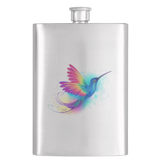 Flasque Exotic Rainbow Hummingbird (devant)