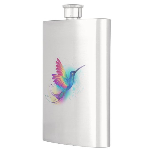 Flasque Exotic Rainbow Hummingbird (Gauche)