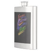 Flasque Explorez Challenge Adventure Citation Motivation (Gauche)