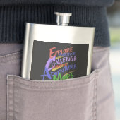 Flasque Explorez Challenge Adventure Citation Motivation (En situation)