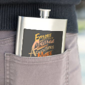 Flasque Explorez Challenge Adventure Devis Motivational In (En situation)