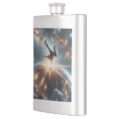 Flasque Explosion de rupture galactique dans l'espace prof (Gauche)