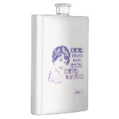 Flasque Expression sarcastique parfois que je lutte avec (Droite)