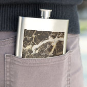 Flasque Expressionnisme Abstrait marbré par Shirley Taylor (En situation)