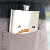 FLASQUE FACE À LA NEIGE (En situation)