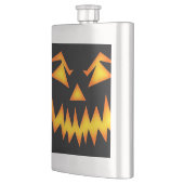 Flasque Face de Jack-o'-lantern effrayante (Gauche)
