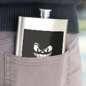 Flasque Face monstre sombre (En situation)