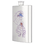 Flasque Fan Bride baseball (Gauche)
