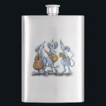 Flasque Fantaisie avec musique de souris<br><div class="desc">Fantaisie avec bande de souris musicale - Dessin animal de dessin de dessin de dessin de dessin de dessin de dessin de dessin de dessin de dessin de dessin de modèle - Choisissez / Ajoutez votre texte / couleur unique - Faites votre cadeau de flacon spécial - Redimensionnez et déplacez...</div>