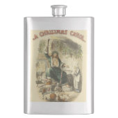 Flasque Fantôme de Noël Présent Scrooge (devant)