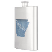 Flasque Fayetteville Arkansas Wood Grain (Gauche)