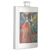 Flasque Femme Papillon Capricieuse Gémeaux Gothique Classi (Droite)