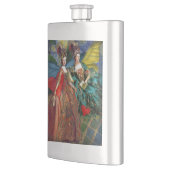 Flasque Femme Papillon Capricieuse Gémeaux Gothique Classi (Gauche)
