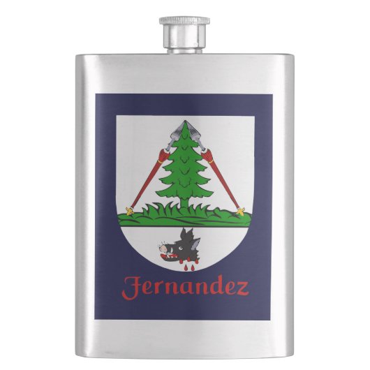 Flasque Fernandez Heraldic Shield (devant)