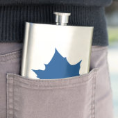 Flasque Feuille d'état de l'Indiana (En situation)