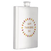 Flasque Feuilles de chêne de Thanksgiving (Droite)
