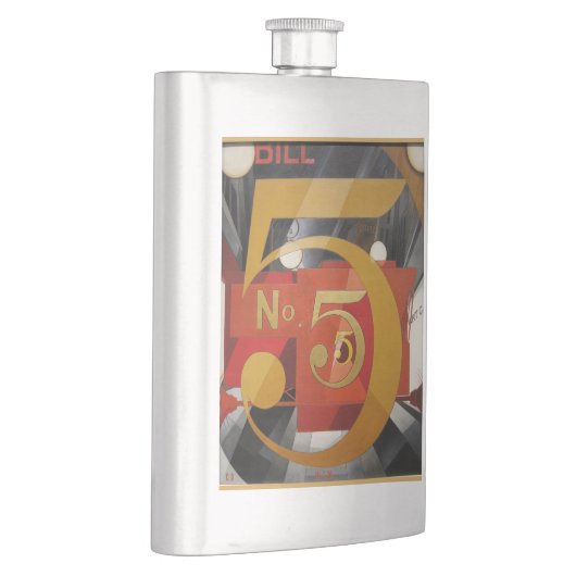 Flasque Figure de Cudern Art moderne (Droite)