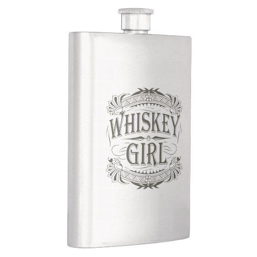 Flasque Fille de whiskey (Droite)