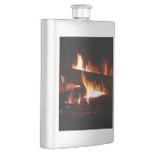 Flasque Fireplace Warm Winter Scene Photography (Droite)