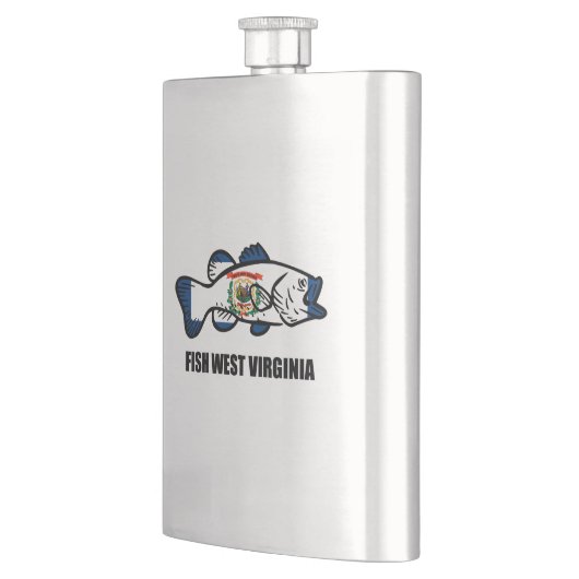 Flasque Fish West Virginia (Gauche)