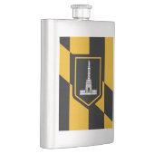Flasque Flag of Baltimore, Maryland Hip Flask (Droite)