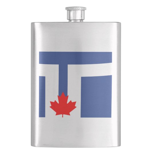 Flasque Flag of Toronto, Ontario Flask (devant)