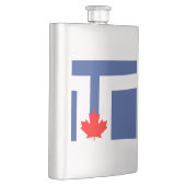 Flasque Flag of Toronto, Ontario Flask (Droite)