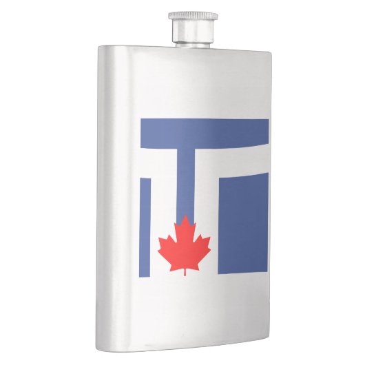 Flasque Flag of Toronto, Ontario Flask (Droite)