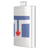 Flasque Flag of Toronto, Ontario Flask (Gauche)