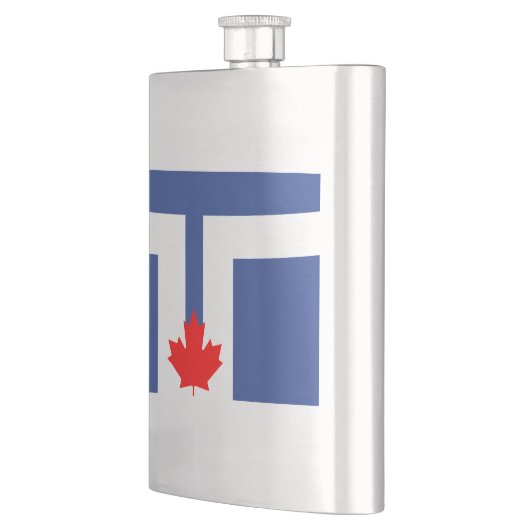 Flasque Flag of Toronto, Ontario Flask (Gauche)