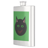 Flasque Flashs de chat noir Halloween (Gauche)