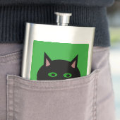 Flasque Flashs de chat noir Halloween (En situation)