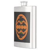 Flasque Flashs de corbeaux d'Halloween (Gauche)