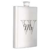 Flasque FLASK_ CHIC " M." SUR le MONOGRAMME (Droite)